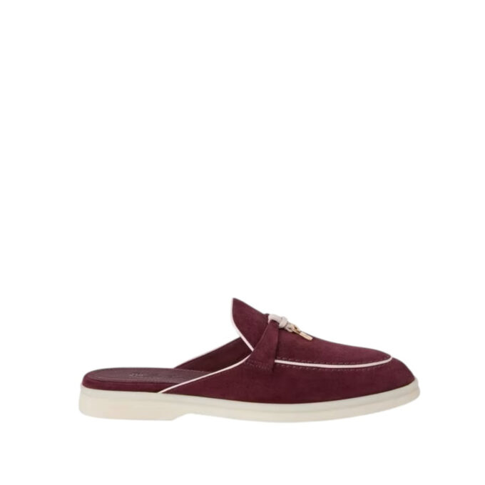 Loro Piana Charms Walk Babouche Loafer Suede Aguaje