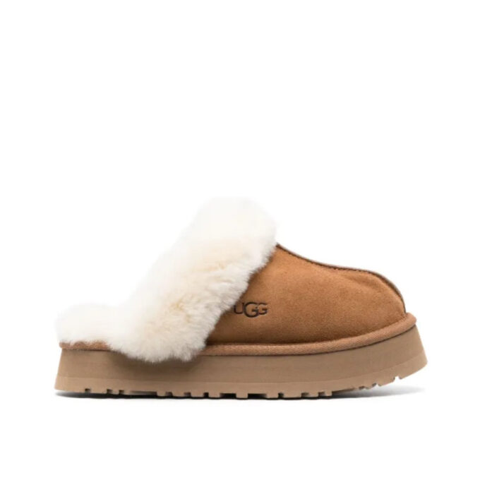 UGG Disquette suede slippers