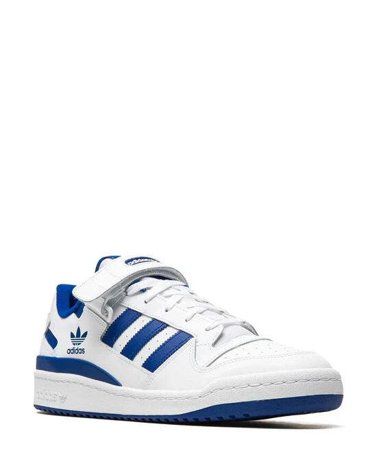 forum low white blue