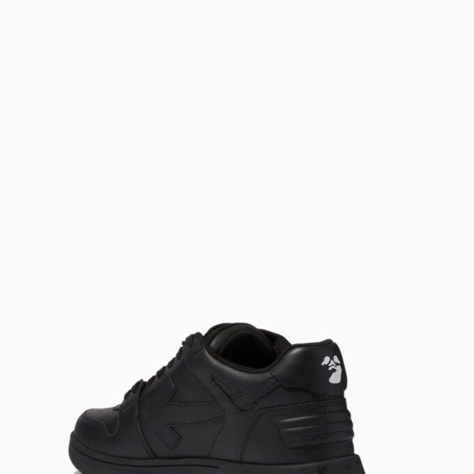 OFF-WHITE Out Of Office OOO Low Tops "Black"
