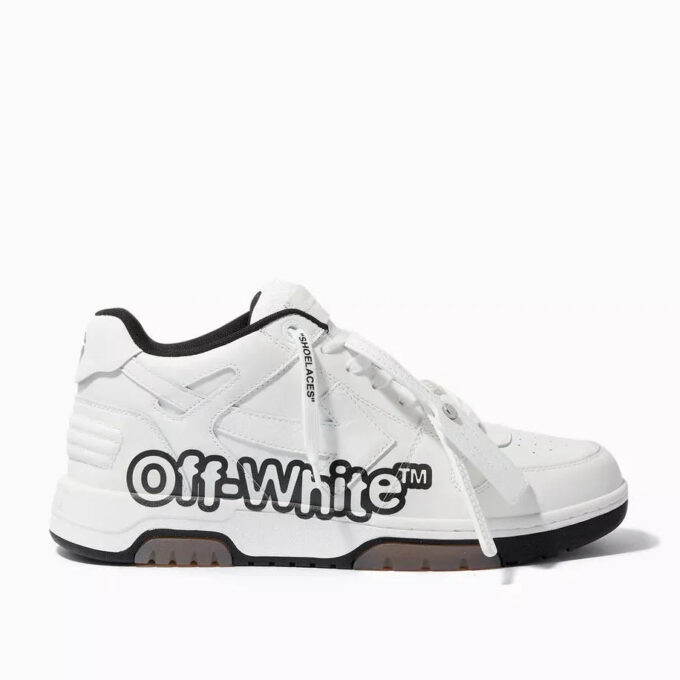 OFF-WHITE Out Of Office OOO Low Tops "White"