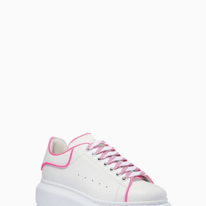 Alexander McQueen pink outline