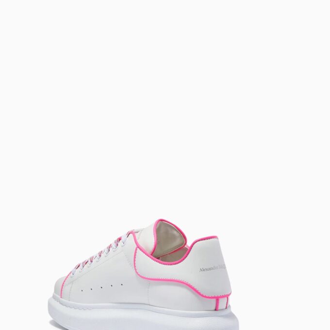 Alexander McQueen pink outline
