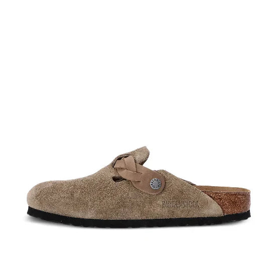Birkenstock Boston suede slippers