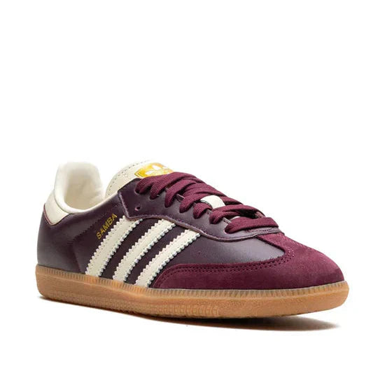 Samba OG Maroon Gold Metallic