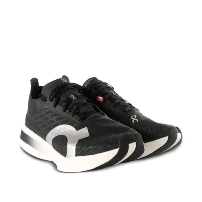 On Running Cloudboom Strike Black White