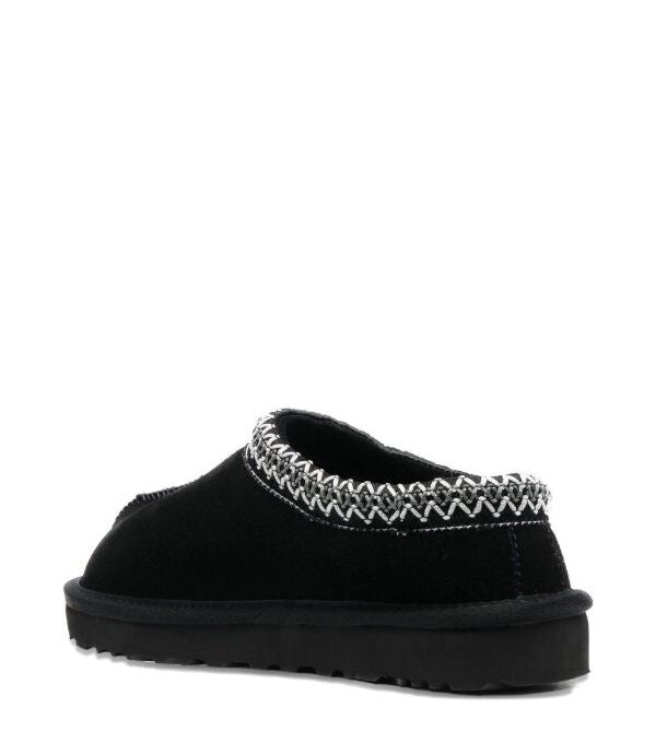 UGG Tasman II braided-trim suede slippers