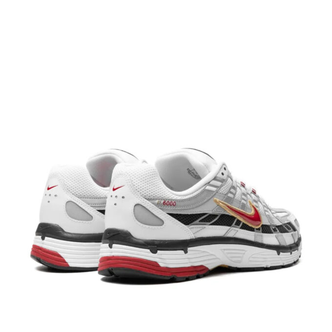 Nike P-6000 "Platinum/Varsity Red"