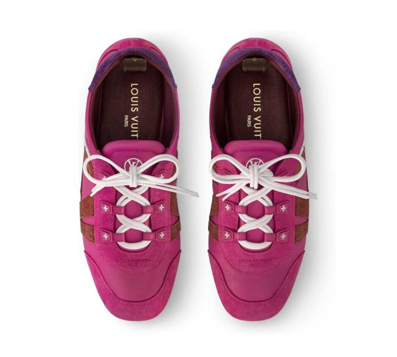 Louis Vuitton LV Sneakerina Fuchsia Pink - Image 2