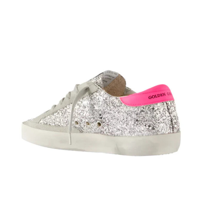 Golden Goose Super-Star glitter sneakers
