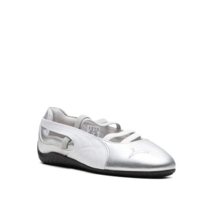 Puma Speedcat "Silver" ballet flats