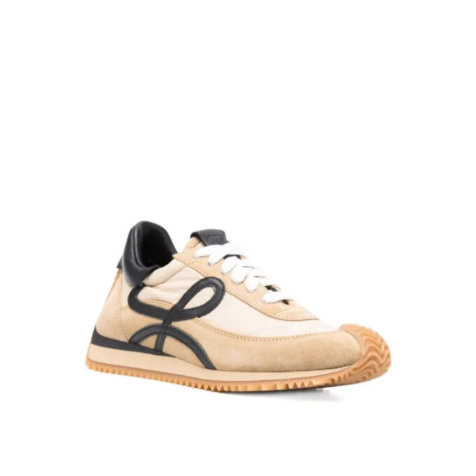 LOEWE multi-panel lace-up sneakers