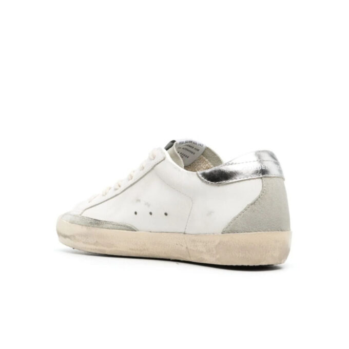 Goldengoose Women's Super-Star in nappa leather with gold glitter