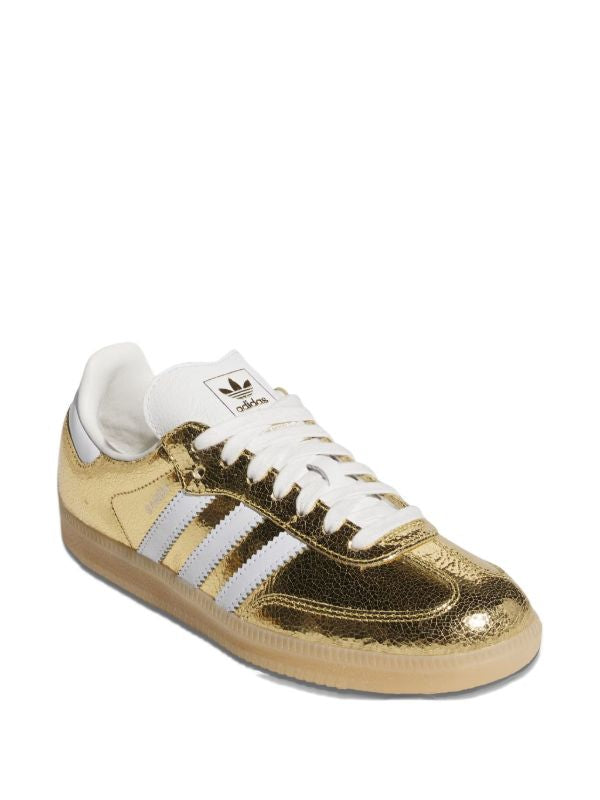 adidas Samba "Cracked Metallic Pack - Gold" sneakers - Image 2
