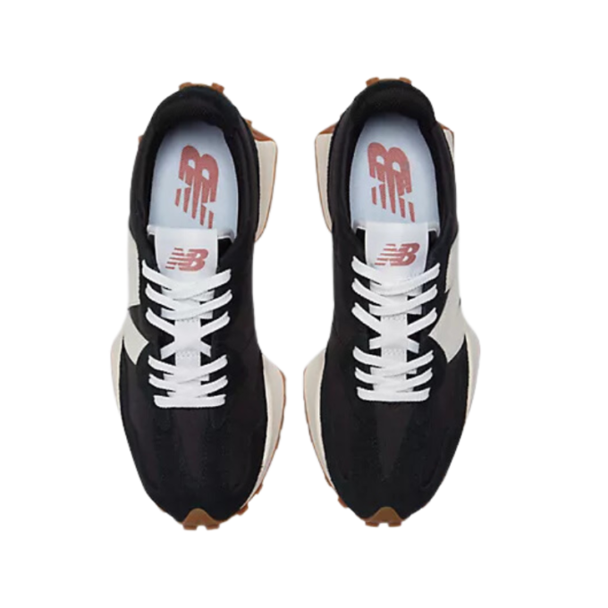 New Balance 327 – Black White Gum