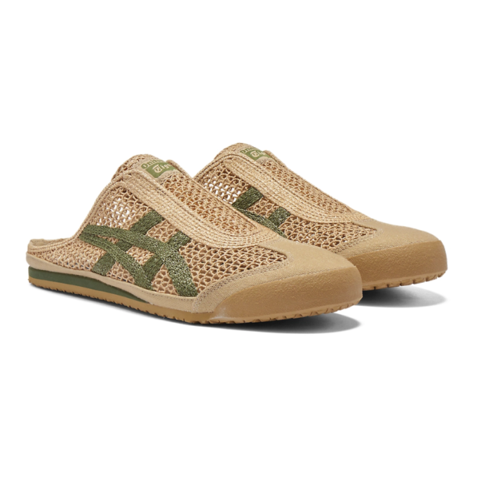 Onitsuka MEXICO 66 SABOT – BEIGE/GREEN