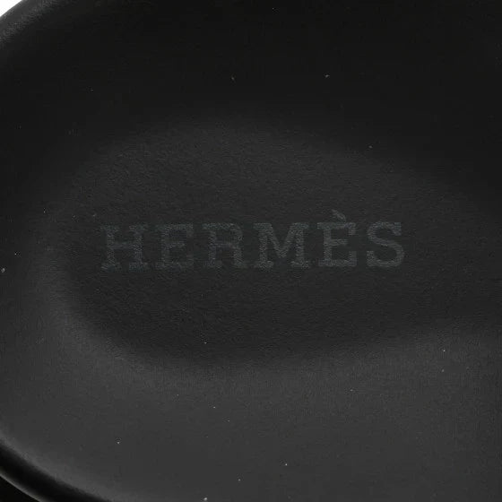 Hermes Calfskin Womens Chypre Sandals White