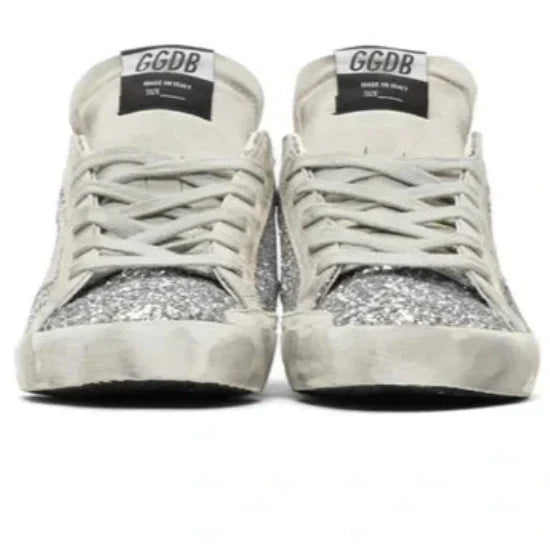 Golden Goose Super-Star glitter sneakers