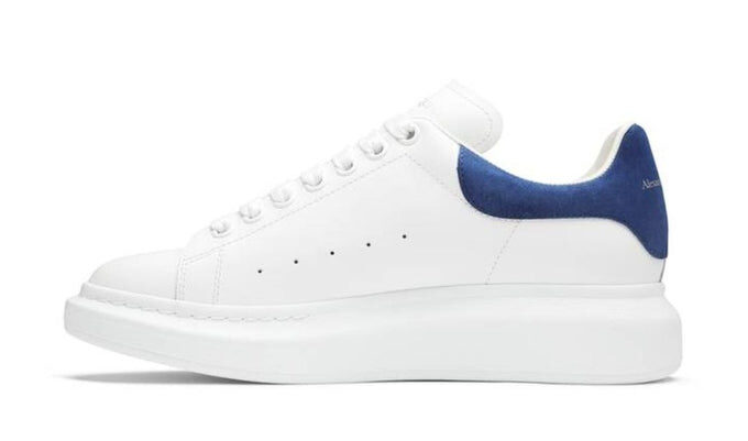 Alexander McQueen Oversized 'White Paris Blue'