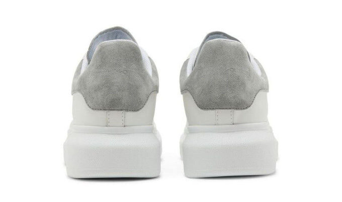 Alexander McQueen Oversized 'White Grey Suede'