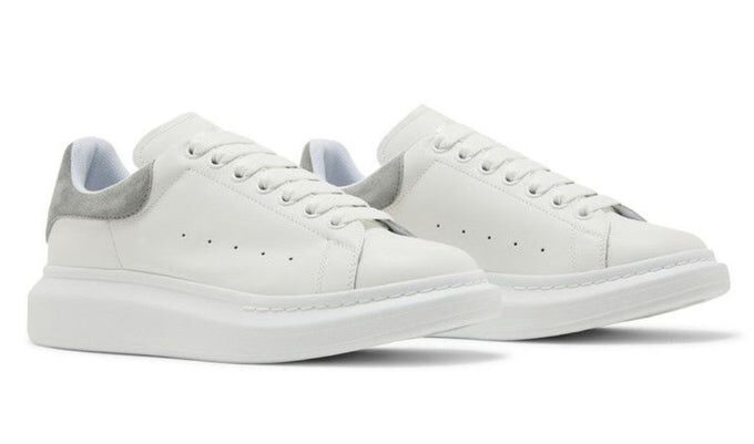 Alexander McQueen Oversized 'White Grey Suede'