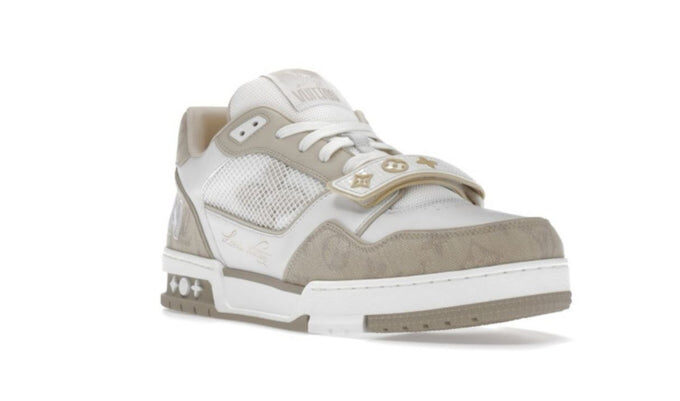 LOUIS VUITTON LV Trainer 'Beige White'